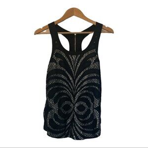 𝅺express Lace Razor Back Tank Top